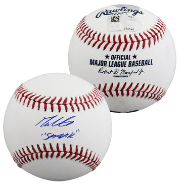 Tigers Max Clark "Spark" Authentic Signed Oml Baseball MLB & Fanatics