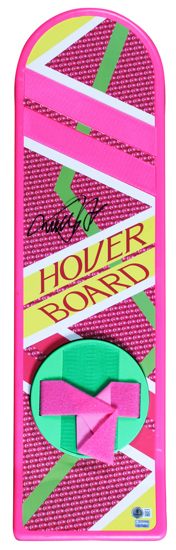 Michael J. Fox Back To The Future Part 2 Signed Hoverboard BAS #BW89041