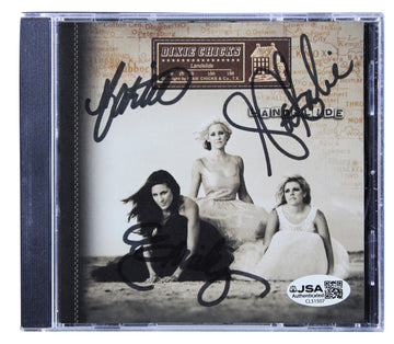 Dixie Chicks (3) Maines, Maguire & Strayer Signed CD Insert JSA #CL51507