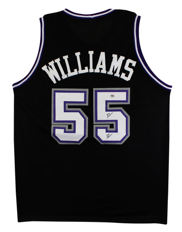 Jason Williams Authentic Signed Twice Black Pro Style Jersey PSA/DNA #AQ49083
