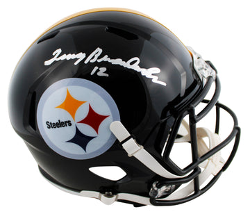 Steelers Terry Bradshaw Authentic Signed Full Size Speed Rep Helmet BAS Witness