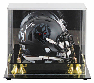 Ravens Ray Lewis Signed 2026 On-Field Alt Speed Mini Helmet W/ Case BAS Witness