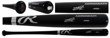 Mariners Julio Rodriguez Authentic Signed Black Rawlings Adirondack Bat BAS