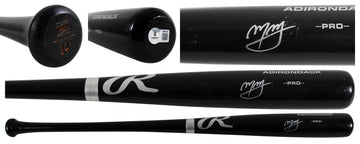 Padres Manny Machado Signed Black Rawlings Adirondack Baseball Bat BAS #BX68758