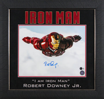 Robert Downey Jr. The Avengers Authentic Signed 11x14 Framed Photo BAS #AE64489