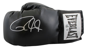 Roy Jones Jr. Authentic Signed Black Left Hand Everlast Boxing Glove BAS Witness