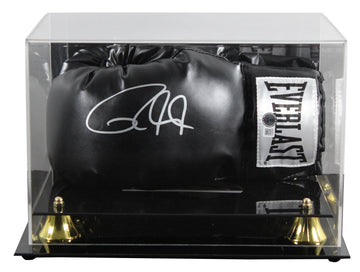 Roy Jones Jr. Signed Black Left Hand Everlast Boxing Glove w/ Case BAS Witnessed