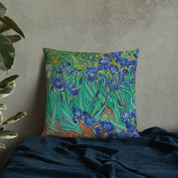 Irises Vincent van Gogh Pillow
