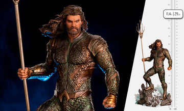 Iron Studios Zack Snyder's Justice League Aquaman Art Scale 1/10 Statue