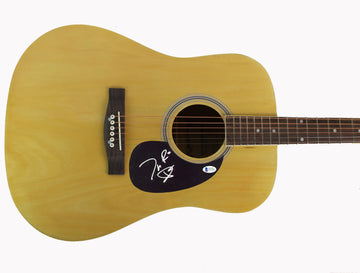 Joe Don Rooney Rascal Flatts Signed Natural Acoustic Guitar PSA/DNA #D17691