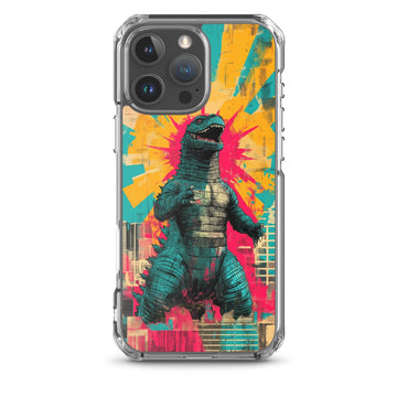 Kaiju Godzilla Poster iPhone Case