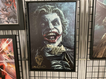 Lee Bermejo - The Joker Giclee on Canvas Signed and Remarked by Lee Bermejo ES 50 Made