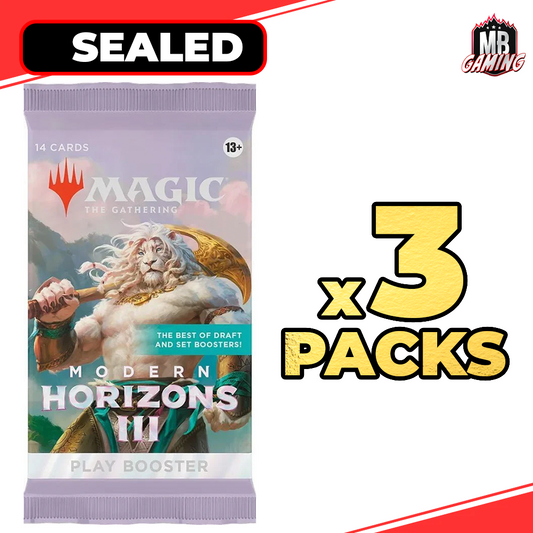 Magic The Gathering: Modern Horizons 3 Play Booster Pack (x3)