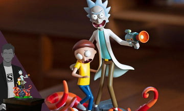 Mondo Rick and Morty Polystone Statue