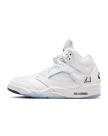 Air Jordan 5 Retro OG Mens "White Metallic" - HQ7978-103