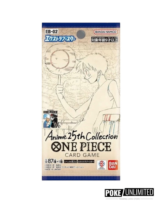 One Piece Card Game Japanese Extra Booster Anime 25th Collection Booster Box EB-02