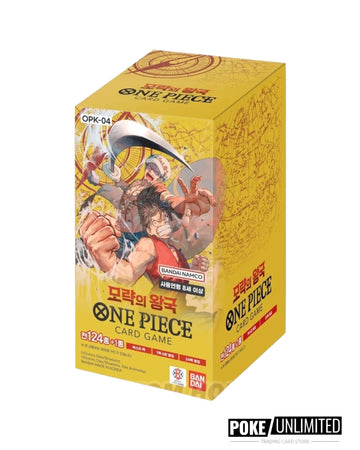One Piece Card Game Korean Kingdoms of Intrigue Booster Box OPK-04