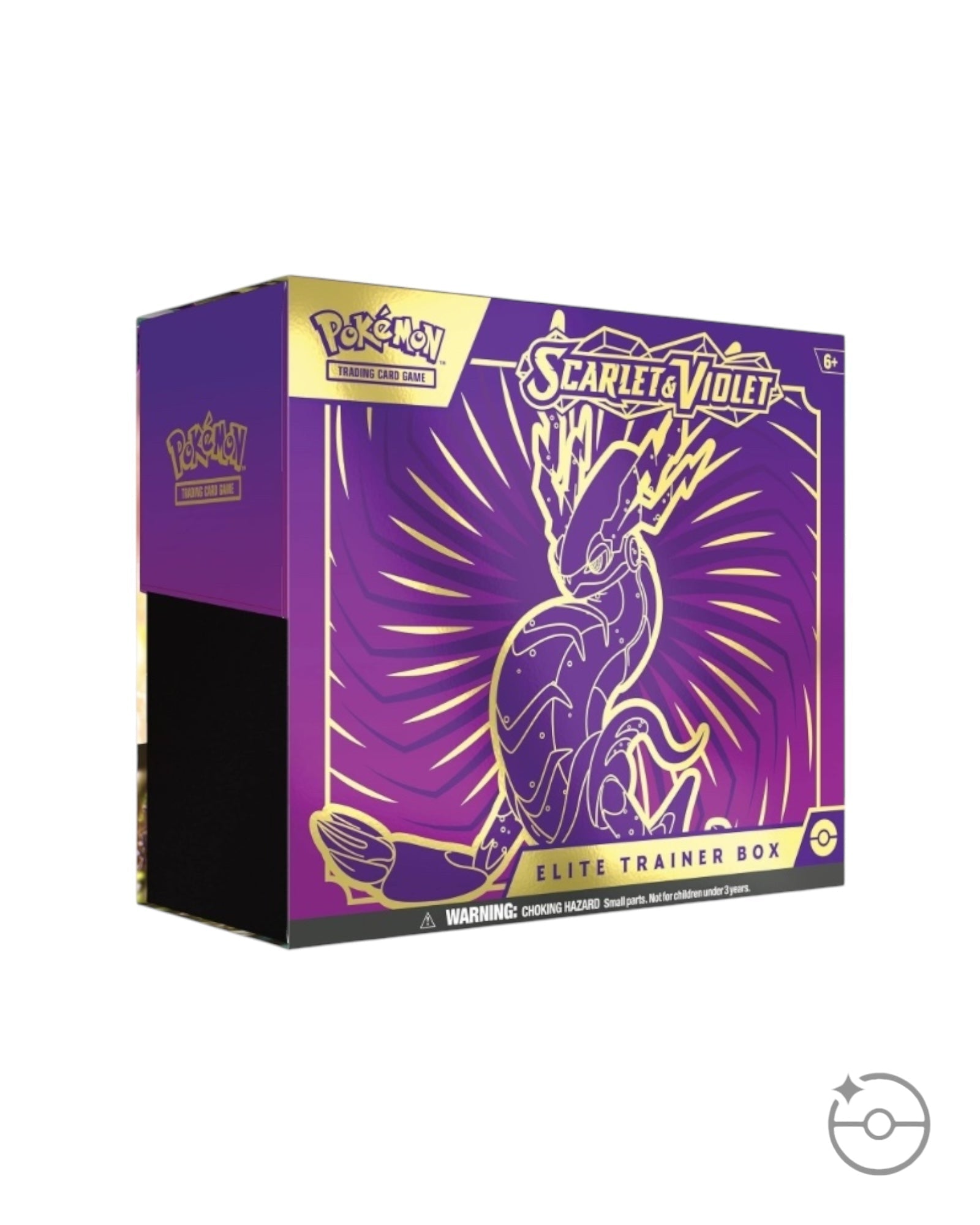 Pokémon TCG Scarlet & Violet Base Set Violet ex Elite Trainer Box with Miraidon artwork