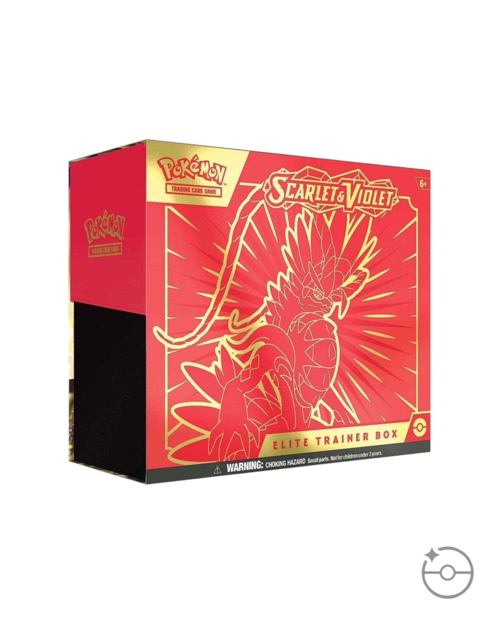 Pokémon TCG Scarlet & Violet Base Set Scarlet ex Elite Trainer Box with Koraidon artwork