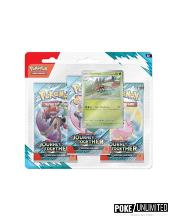Pokémon TCG Scarlet & Violet—Journey Together 3-Pack Blister - Assorted Promo
