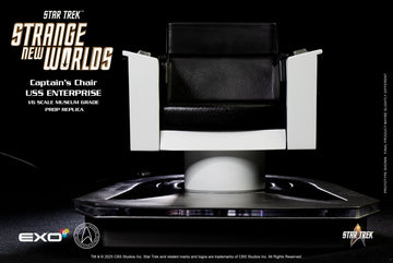 PRE-ORDER: Exo-6 Star Star Trek: Strange New Worlds U.S.S. Enterprise Command Chair 1/6 Scale Accessory