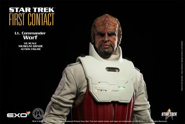 PRE-ORDER: Exo-6 Star Trek: First Contact Lt. Commander Worf in EVA Suit 1:6 Scale Articulated Figure