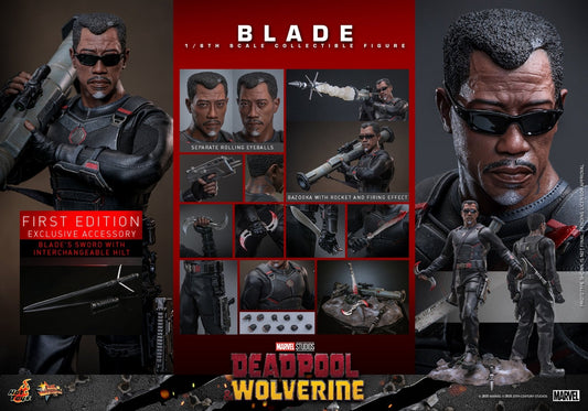 PRE-ORDER: Hot Toys Deadpool 3: Blade Sixth Scale Figure First Edition