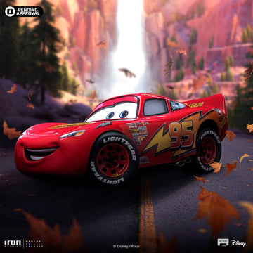 PRE-ORDER: Iron Studios Cars Lightning McQueen Art Scale 1/10 Statue