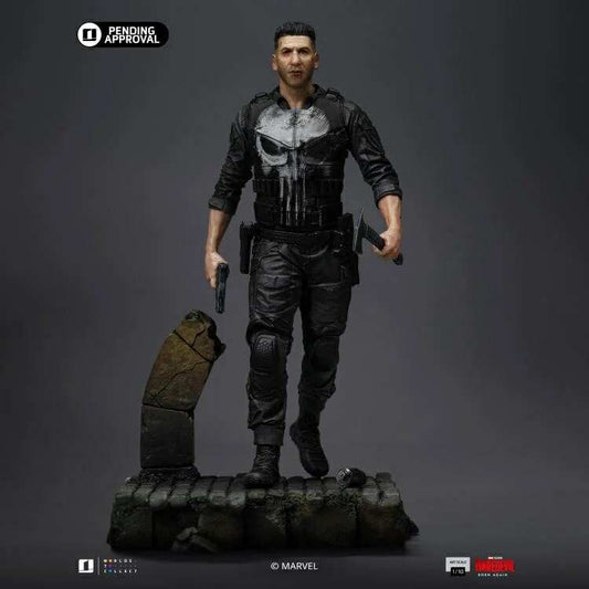 PRE-ORDER: Iron Studios Daredevil: Born Again Punisher Art Scale 1/10 Statue