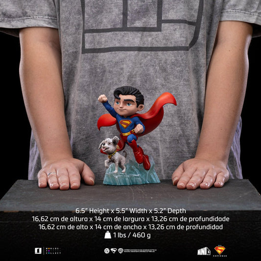 Iron Studios DC Comics Superman & Krypto MiniCo Statue