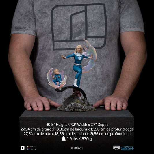 Iron Studios Marvel Fantastic Four: Invisible Woman Art Scale 1/10 Statue
