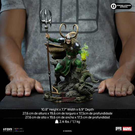 PRE-ORDER: Iron Studios Marvel Loki Laufeyson BDS Art Scale 1/10 Statue