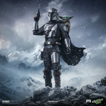 PRE-ORDER: Iron Studios Star Wars: Mandalorian and Grogu 1:10 Scale Statue