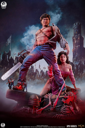 PRE-ORDER: PCS Collectibles Army of Darkness Ash 1/4 Scale Deluxe Edition Premier Series Statue