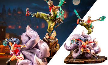 PRE-ORDER: PureArts League of Legends 2XKO: Ekko & Ahri 1:10 Scale Statue