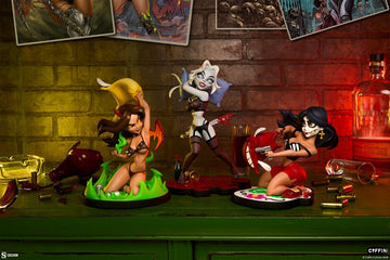 PRE-ORDER: Sideshow Collectibles Coffin Comics: Sleepover In Hell Designer Collectible Statue Set
