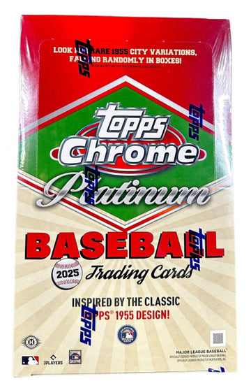 2025 Topps Chrome Platinum '55 Baseball Hobby Box