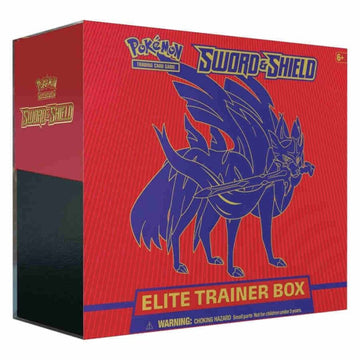 Pokemon Sword and Shield ETB Elite Trainer Box Zacian