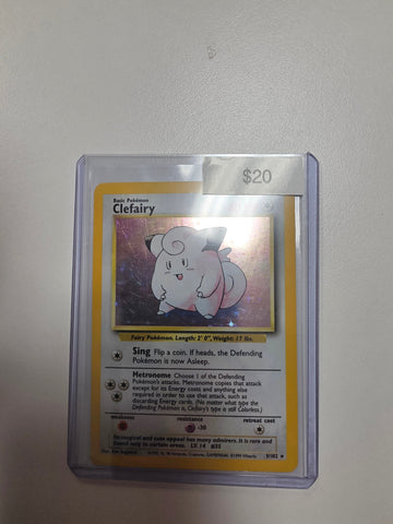 Pokemon Clefairy 5/102 LP