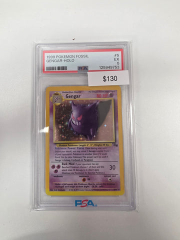 Pokemon Gengar 5/62 PSA 5
