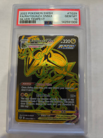 Pokemon: PSA 10 Full Art Rayquaza VMAX