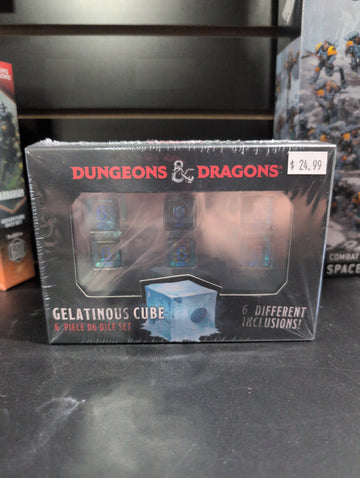 Dungeons & Dragons: Adventure Dice Set - Gelatinous Cube 6-Pack