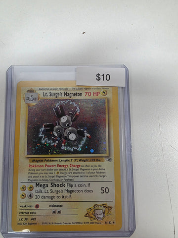 Pokemon LT. Surge's Magneton 8/132