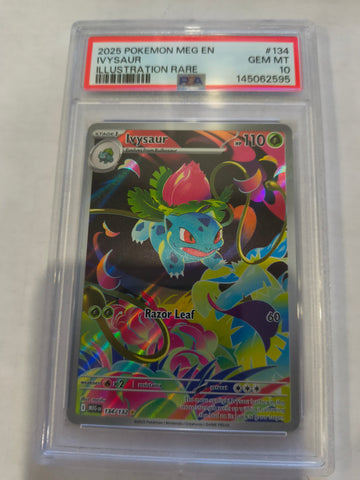 Pokemon: PSA 10 Illustration Rare Ivysaur