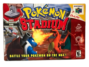 Pokemon Stadium N64 Transfer Pak included