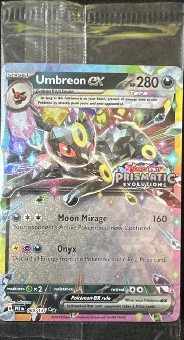 Eeveelutions Prismatic Evolution Stamp Sealed Promos Surprise Box