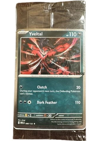 Yveltal 088/132 EBGames Stamped Promo - Sealed