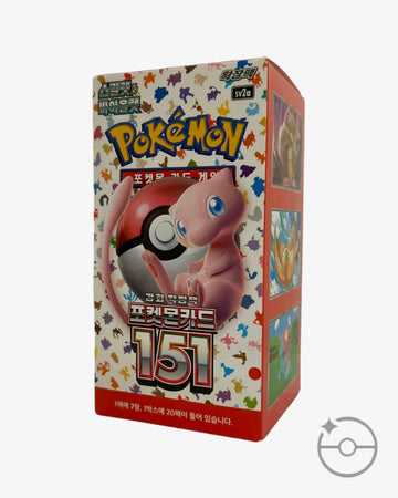 Pokémon TCG Korean Scarlet & Violet Pokémon 151 Booster Box SV2A