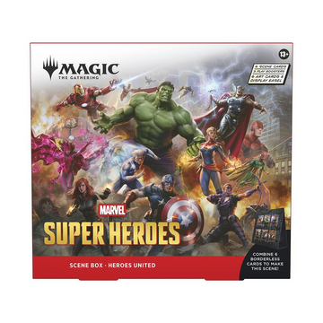 Magic the Gathering: Universes Beyond Marvel Super Heroes Scene Box - Heroes United