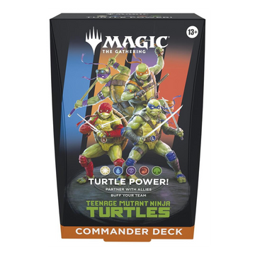 Magic the Gathering: Teenage Mutant Ninja Turtles Commander Deck - Turtle Power!